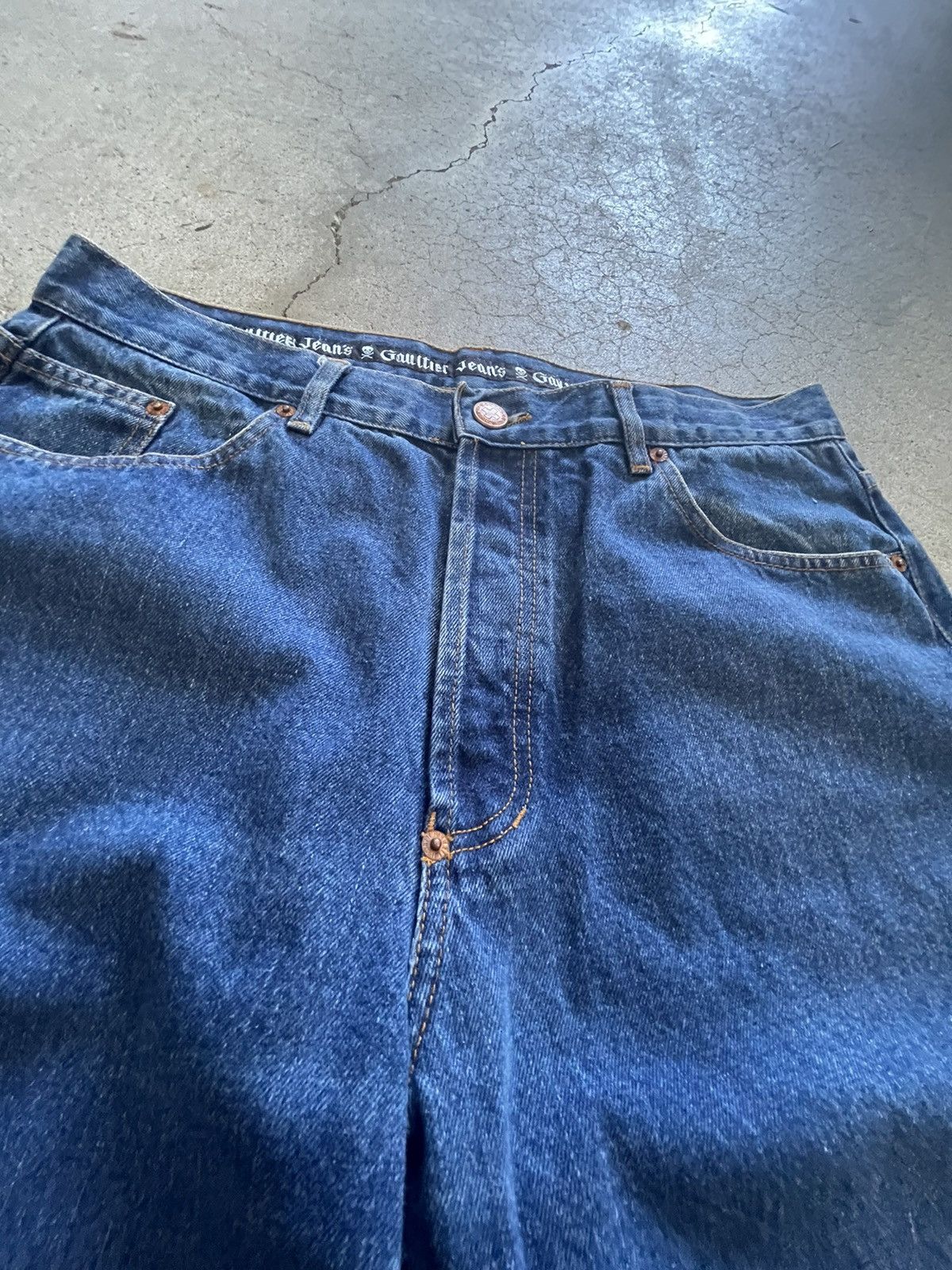 Jean Paul Gaultier Jean Paul Gaultier Blue Jeans Size US 34 / EU 50 - 3 Thumbnail