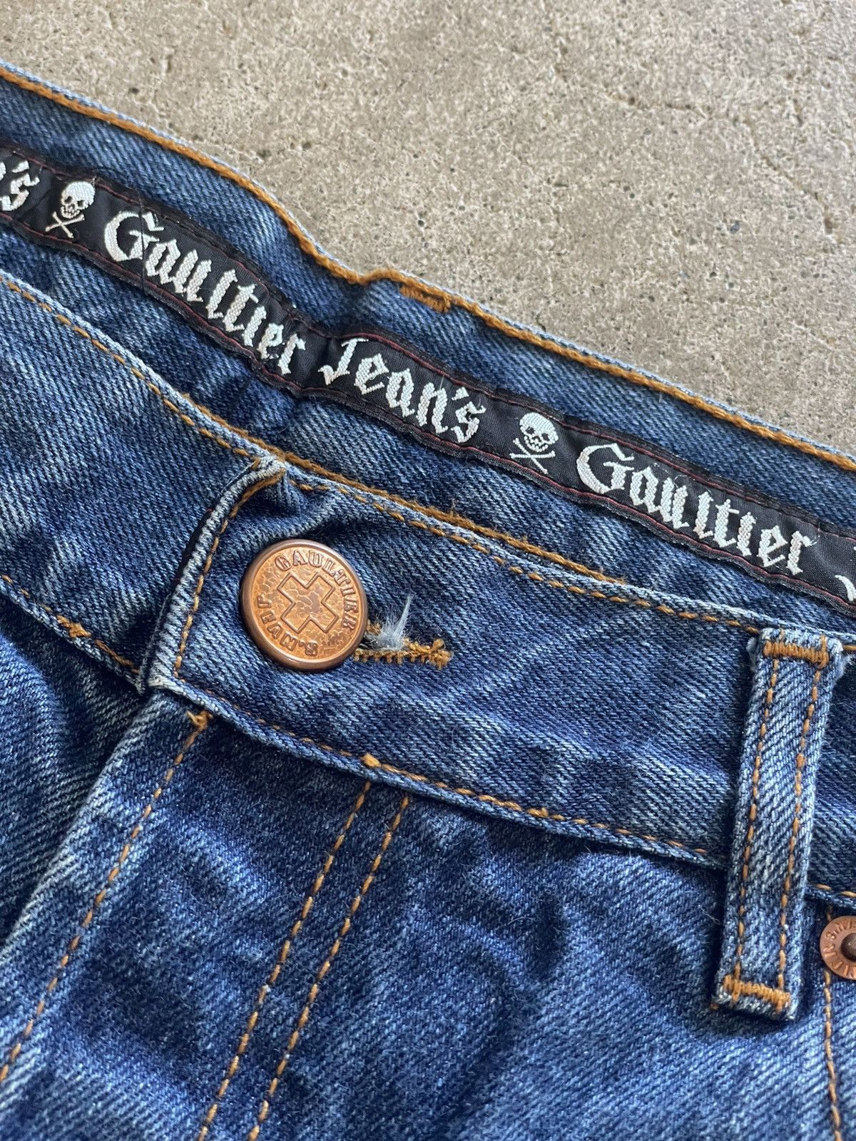 Jean Paul Gaultier Jean Paul Gaultier Blue Jeans Size US 34 / EU 50 - 9 Thumbnail