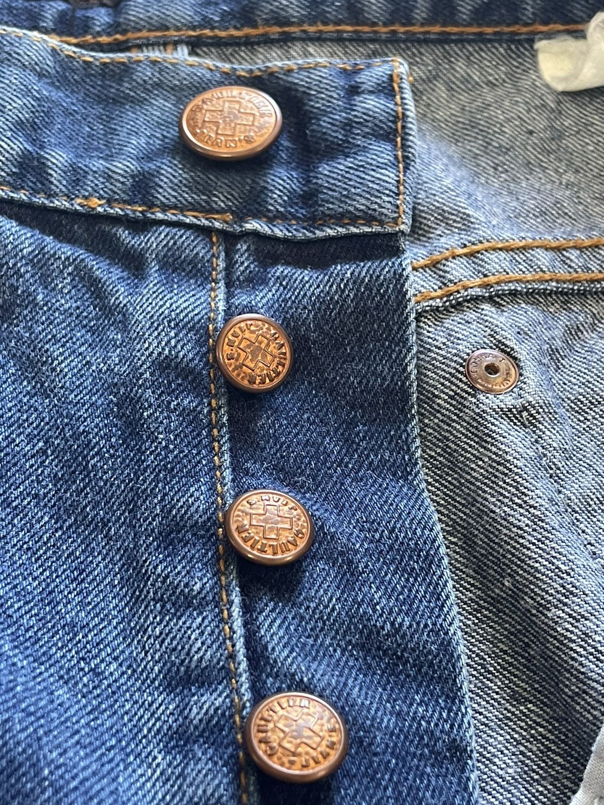 Jean Paul Gaultier Jean Paul Gaultier Blue Jeans Size US 34 / EU 50 - 10 Thumbnail
