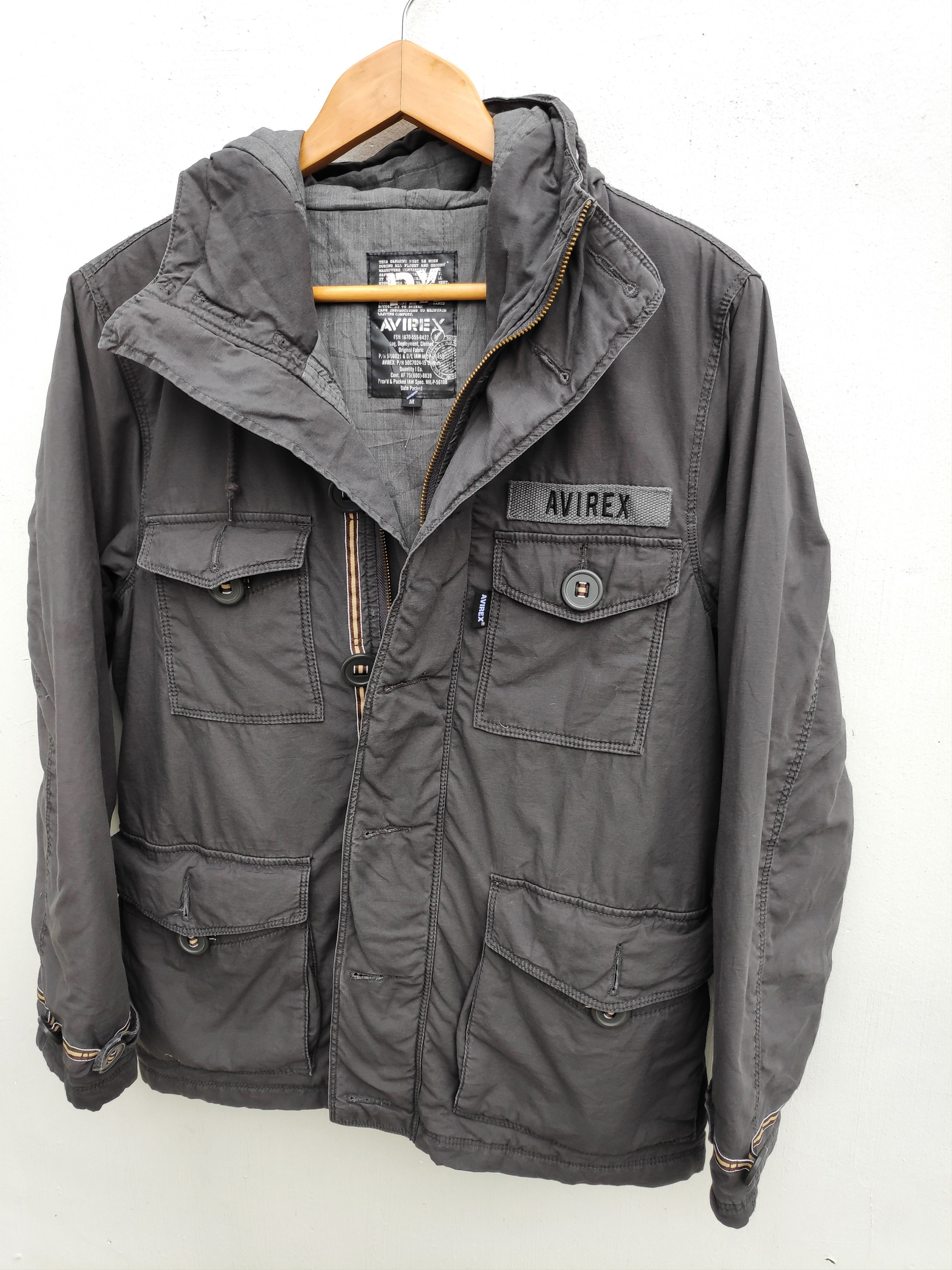 Avirex PX Avirex Hooded Jacket Tactical Parachute Jacket Size US M / EU 48-50 / 2 - 2 Thumbnail