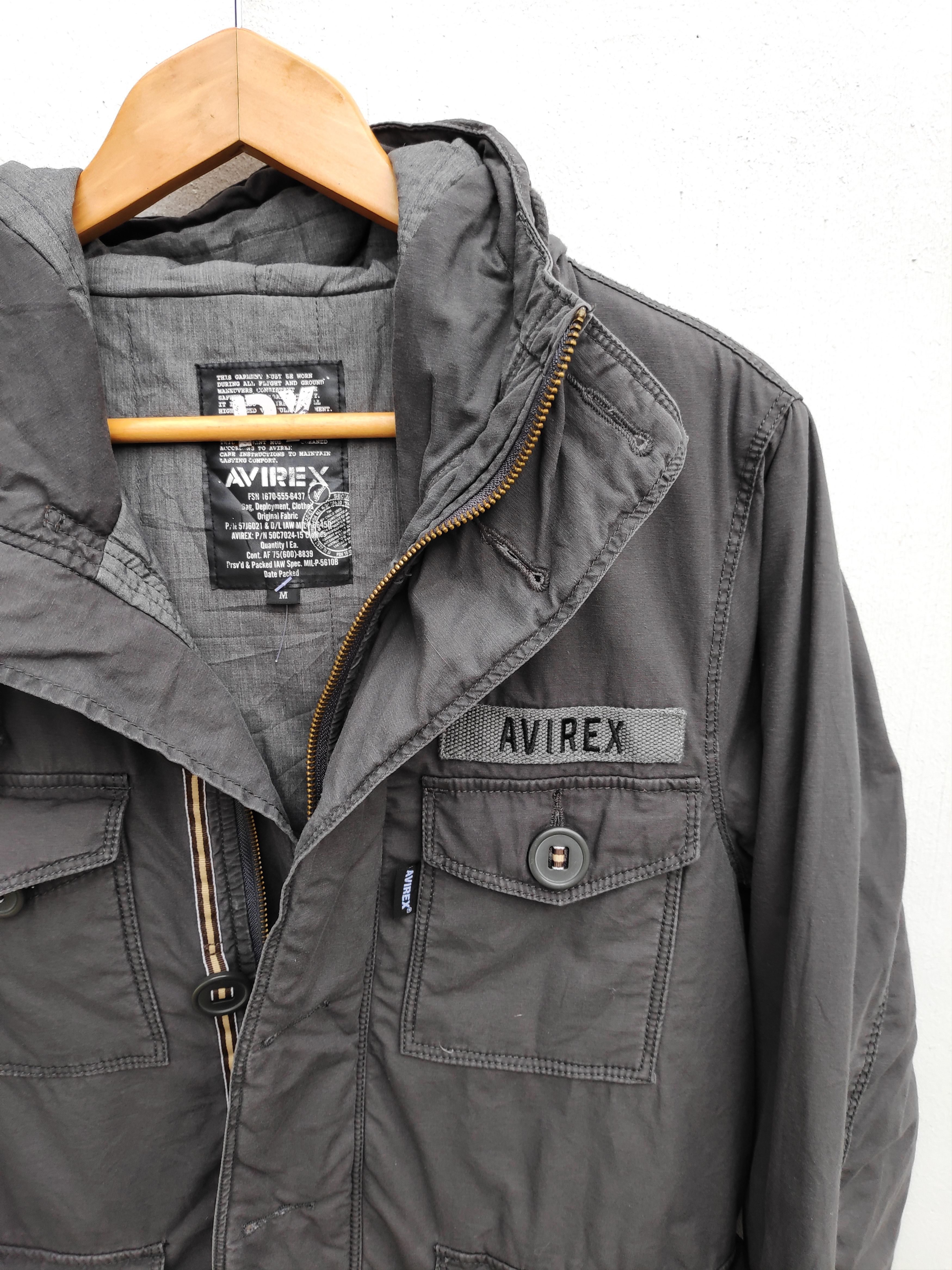 Avirex PX Avirex Hooded Jacket Tactical Parachute Jacket Size US M / EU 48-50 / 2 - 3 Thumbnail