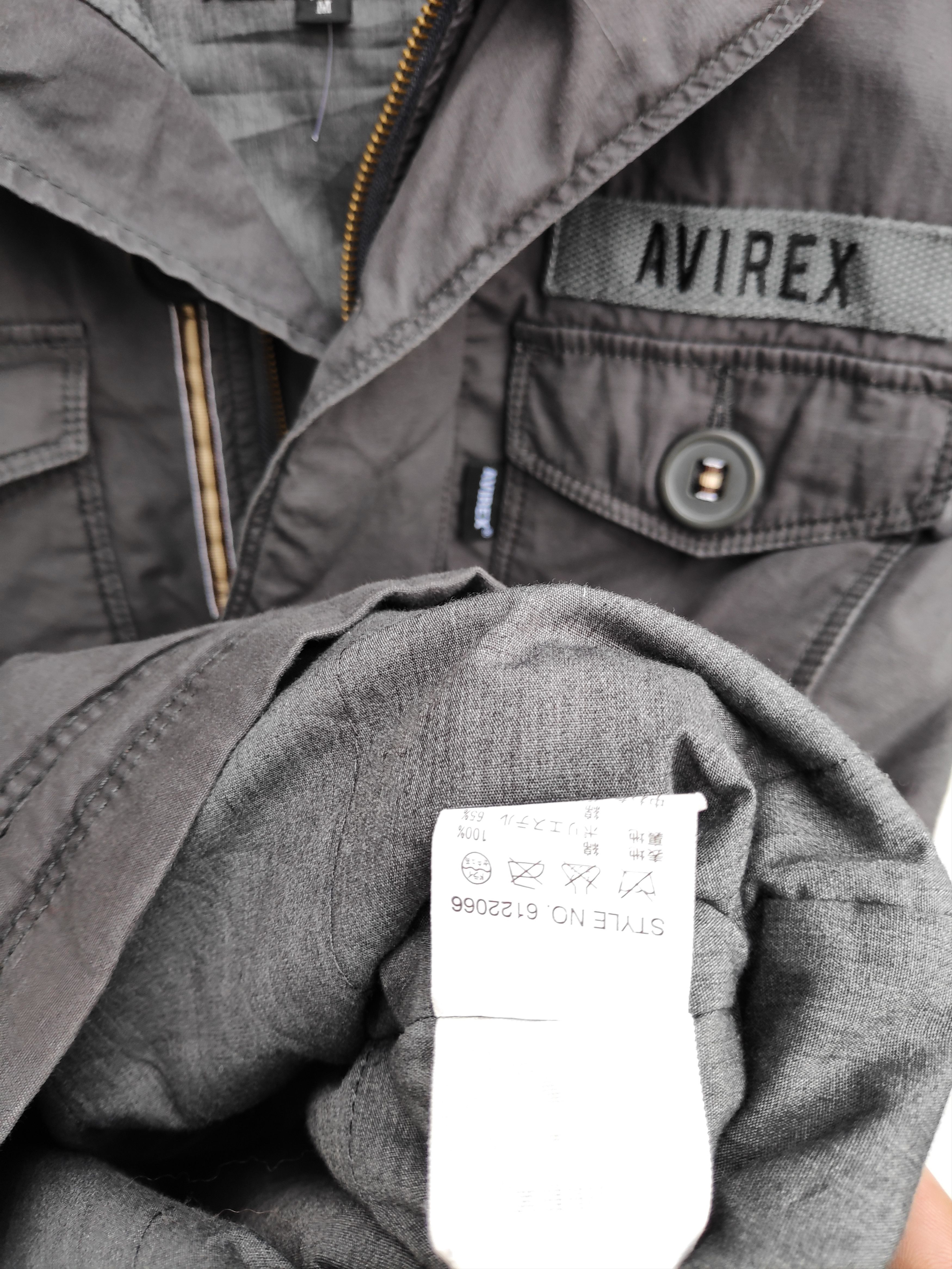 Avirex PX Avirex Hooded Jacket Tactical Parachute Jacket Size US M / EU 48-50 / 2 - 4 Thumbnail