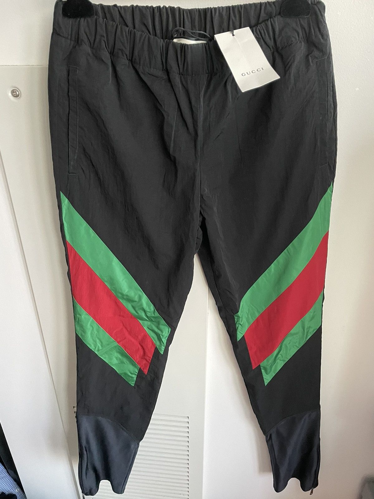 Gucci $1,500 Brand New Super Runway Gucci Jogging Track Pant Size US 31 - 15 Thumbnail