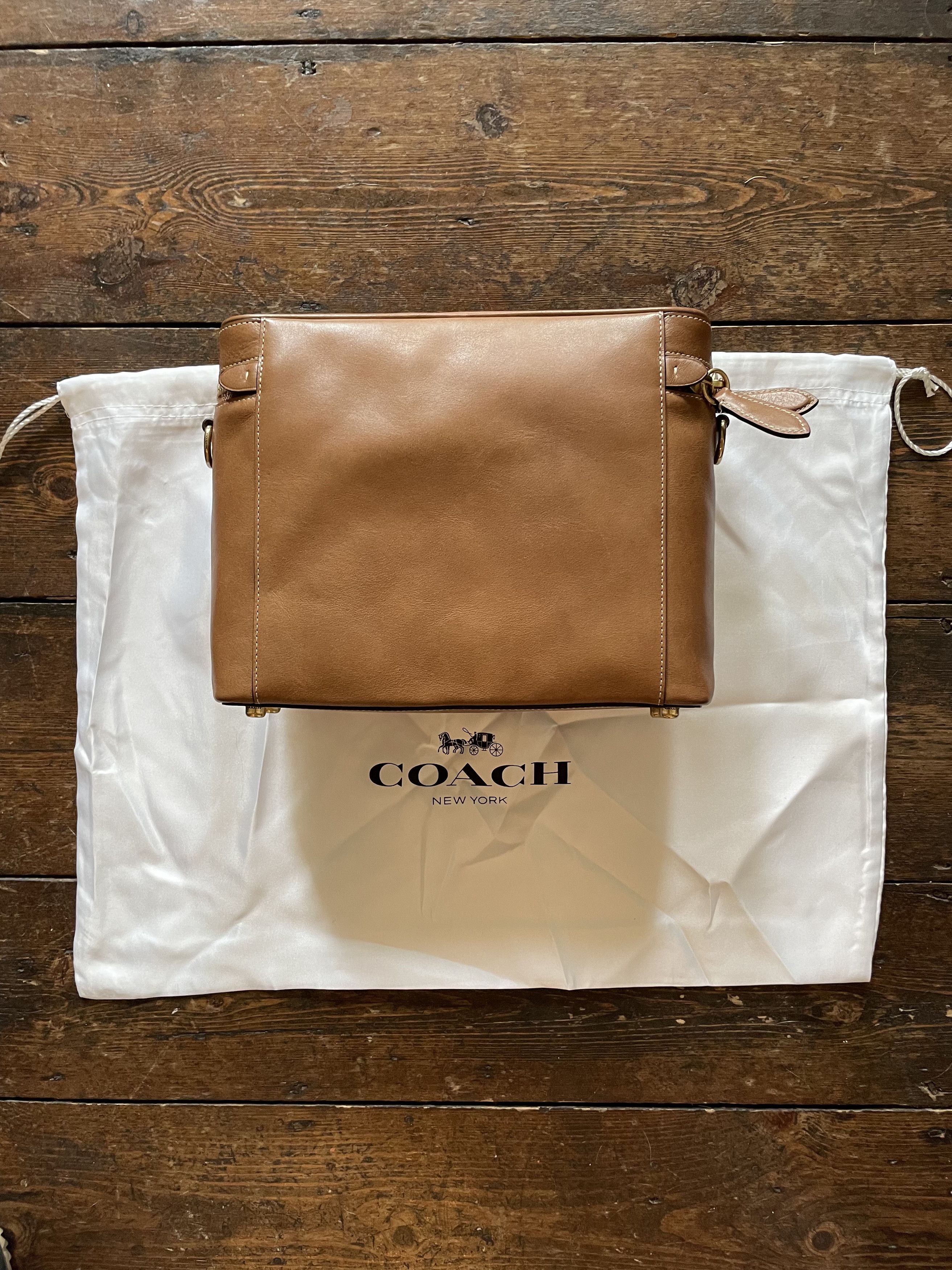 Coach Coach Brown Leather 'Camera' Bag Size ONE SIZE - 3 Thumbnail