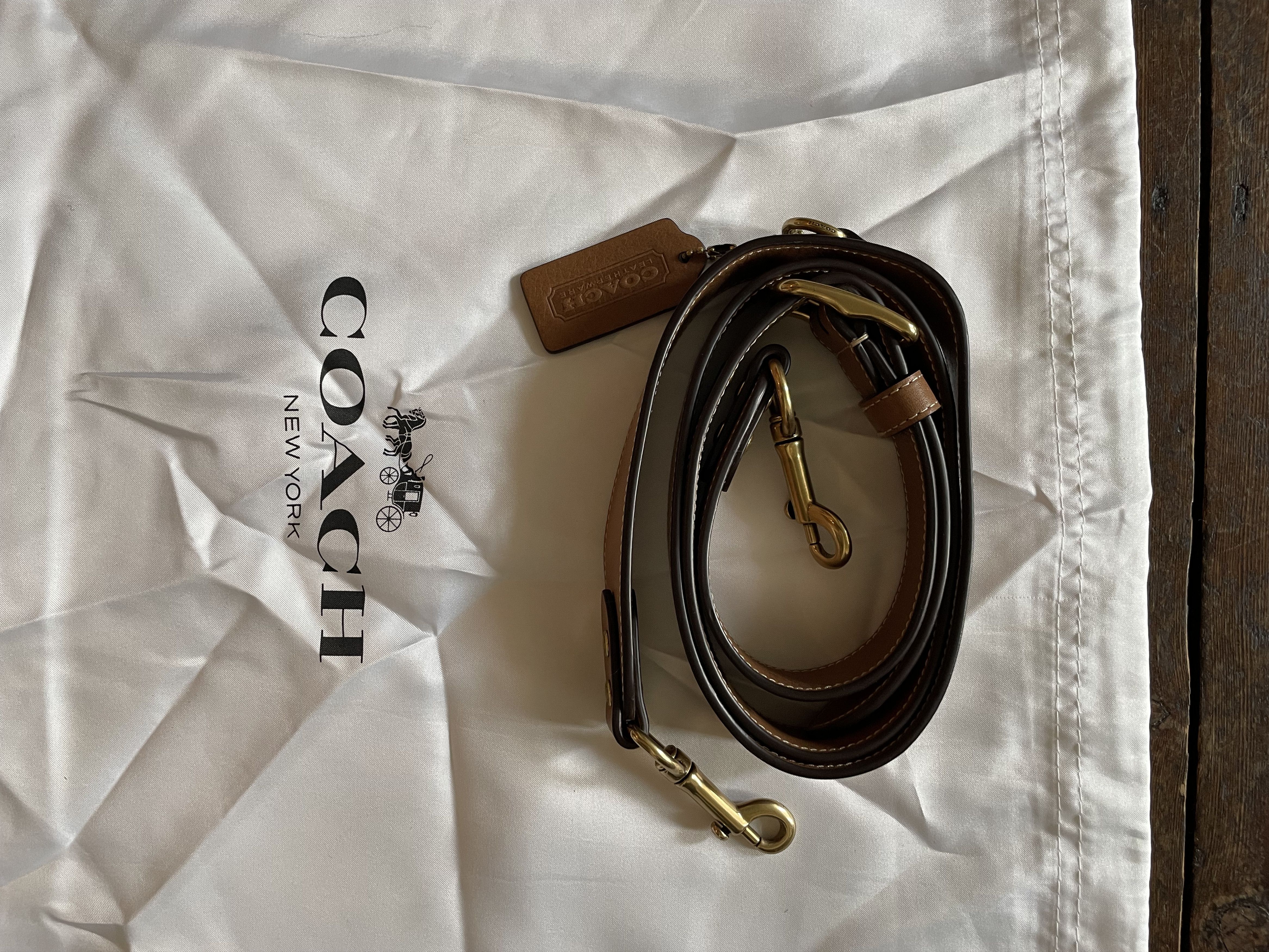 Coach Coach Brown Leather 'Camera' Bag Size ONE SIZE - 5 Thumbnail