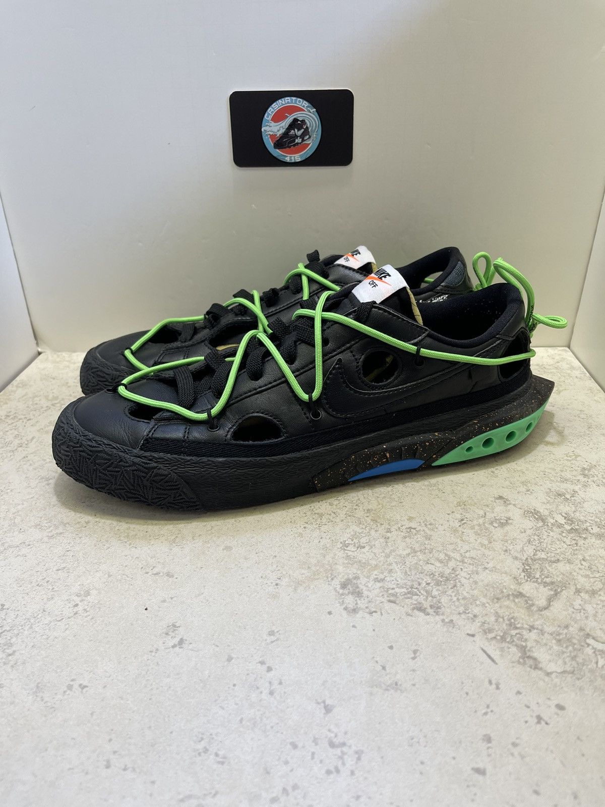 offwhite blue nike