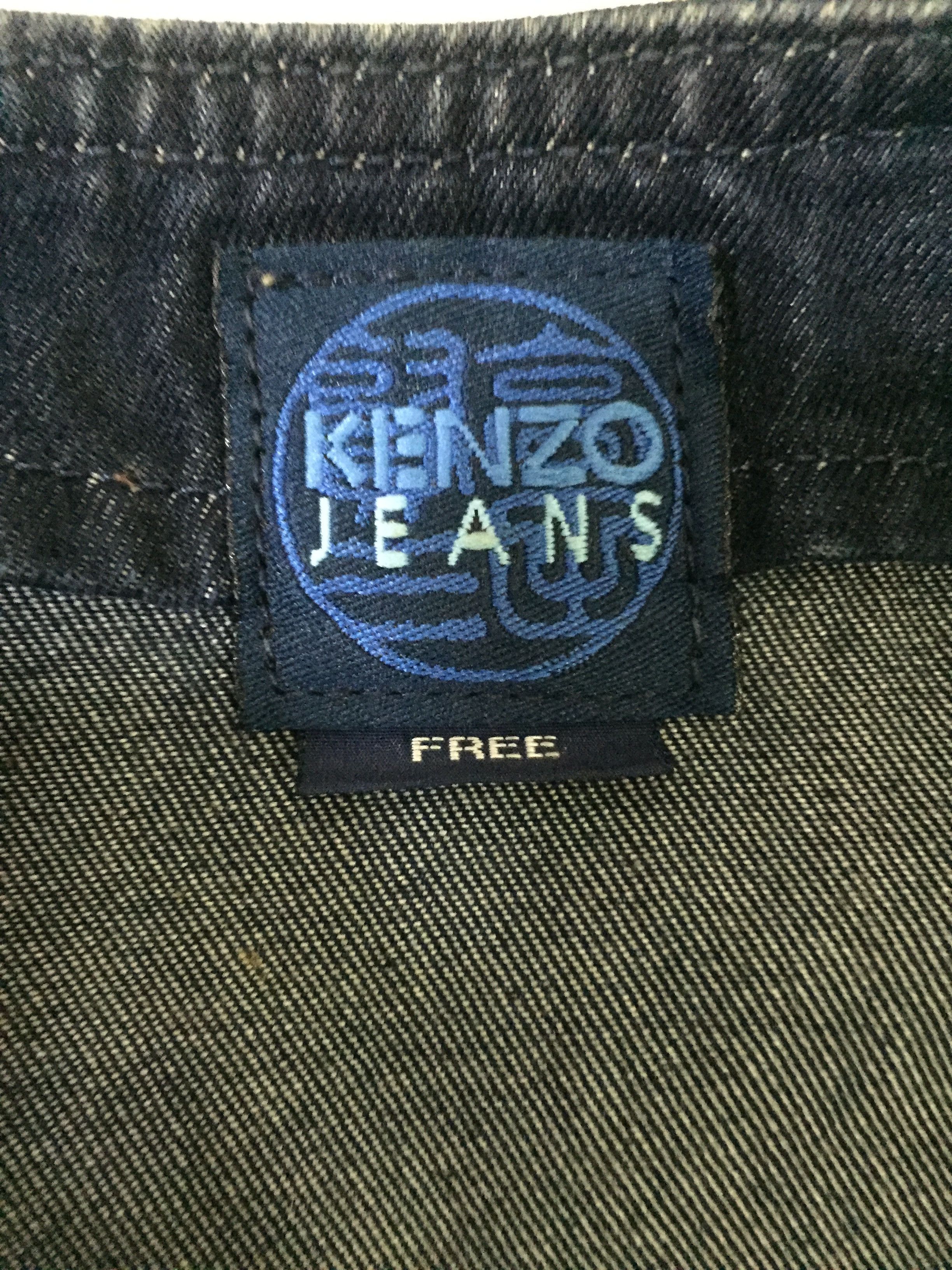 Kenzo Kenzo Jeans Denim Vest Size US M / EU 48-50 / 2 - 5 Thumbnail