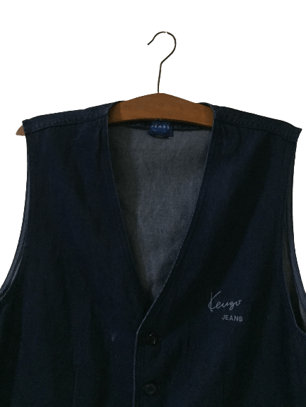 Kenzo Kenzo Jeans Denim Vest Size US M / EU 48-50 / 2 - 4 Thumbnail