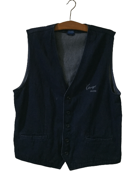 Kenzo Kenzo Jeans Denim Vest Size US M / EU 48-50 / 2 - 1 Thumbnail
