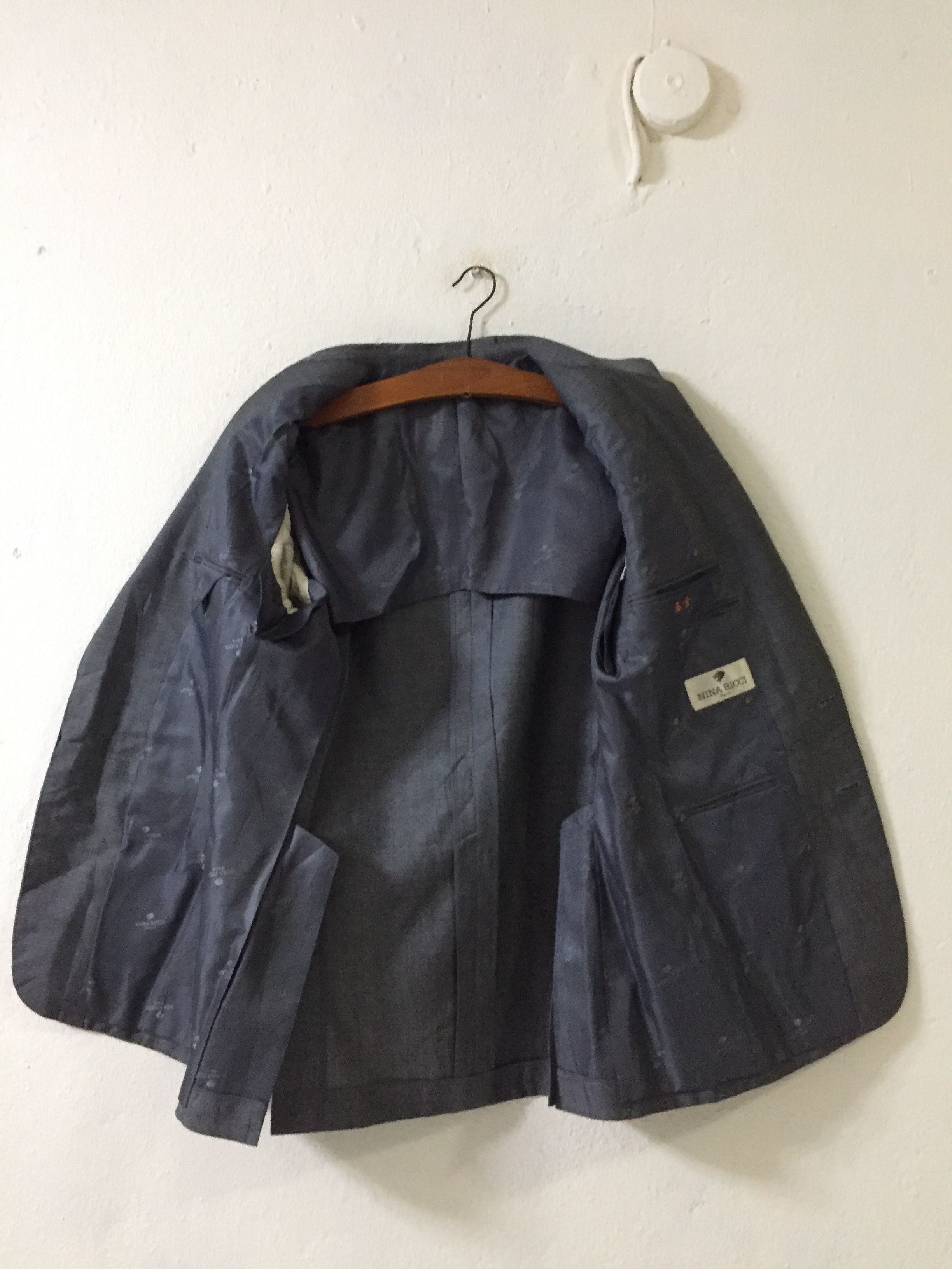 Japanese Brand Nina Ricci Paris Blazer Size US M / EU 48-50 / 2 - 5 Thumbnail