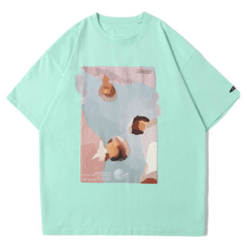 Llama Cake Oversized T-shirt