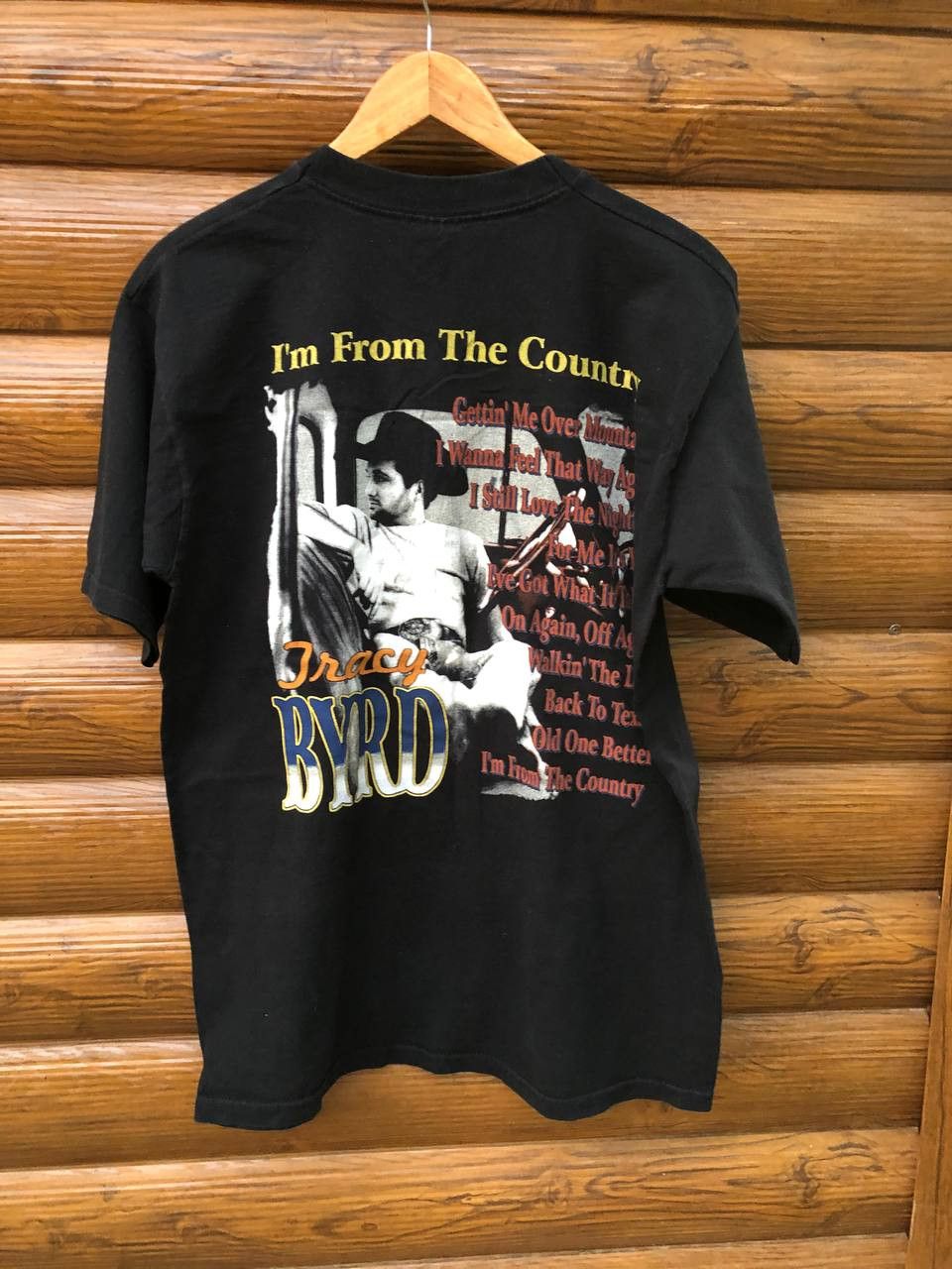 Band Tees Vintage Tracy Byrd “I’m from the country” tour t-shirt Size US L / EU 52-54 / 3 - 3 Thumbnail