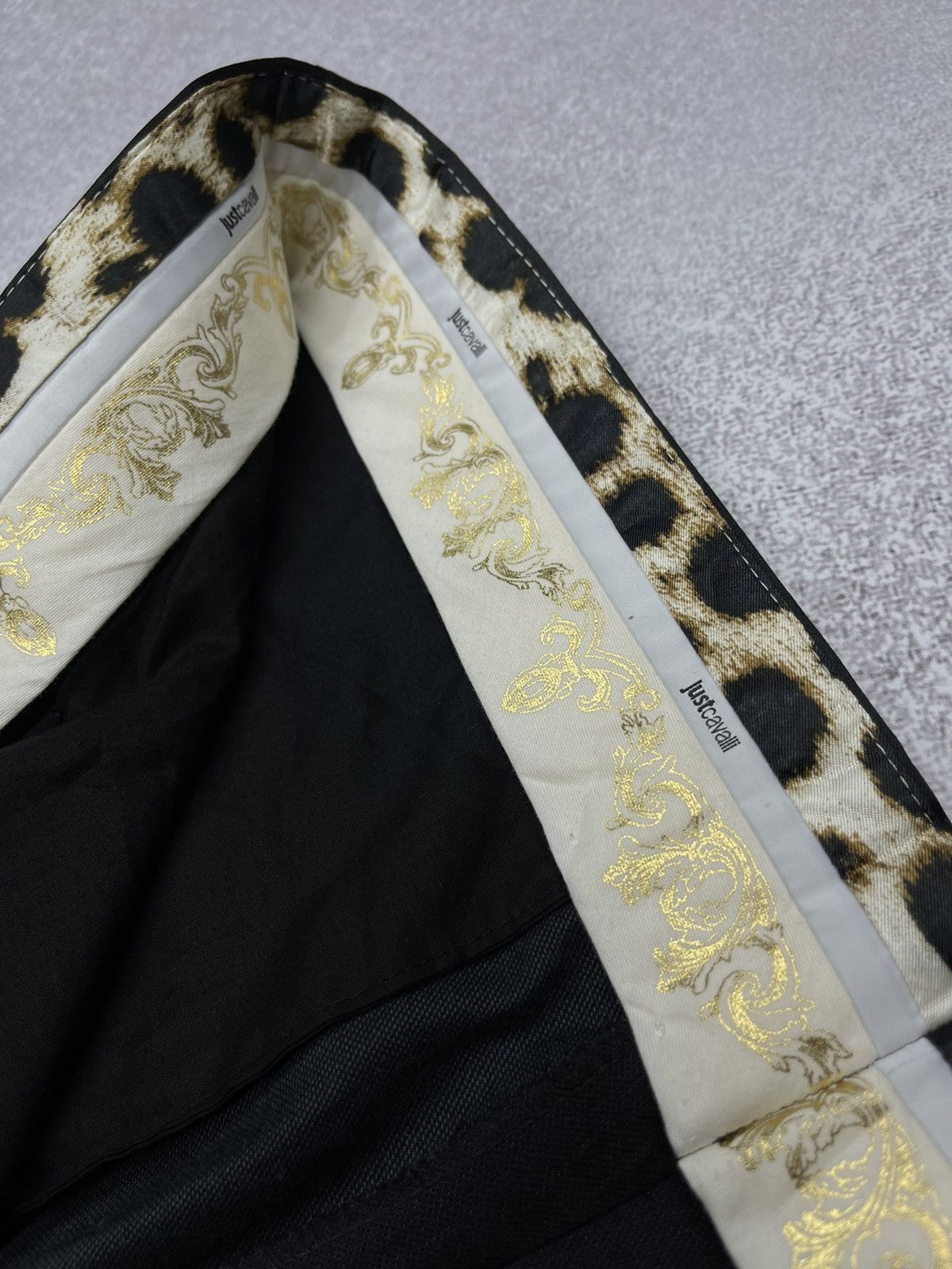 Just Cavalli Mens Just Cavalli Luxury Pants Black Made in Italy Trousers Size US 32 / EU 48 - 8 Thumbnail