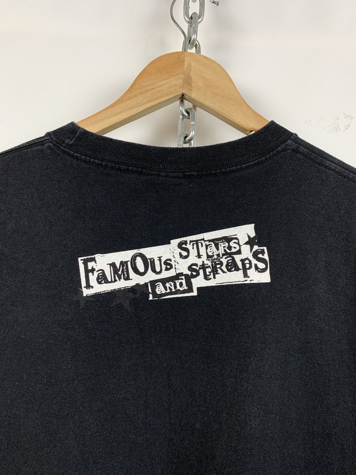 Famous Stars And Straps Vintage Famous Stars and Straps Black T-Shirt Size US M / EU 48-50 / 2 - 10 Thumbnail