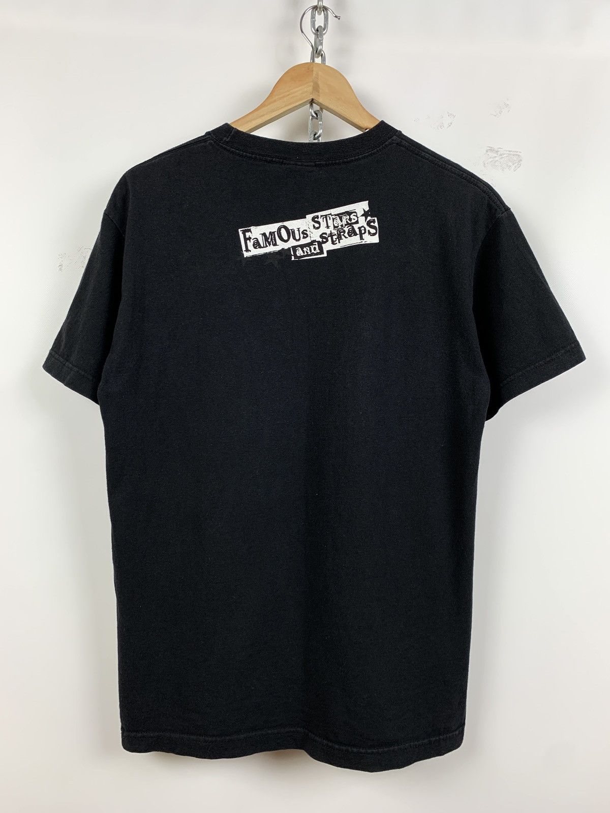 Famous Stars And Straps Vintage Famous Stars and Straps Black T-Shirt Size US M / EU 48-50 / 2 - 2 Thumbnail