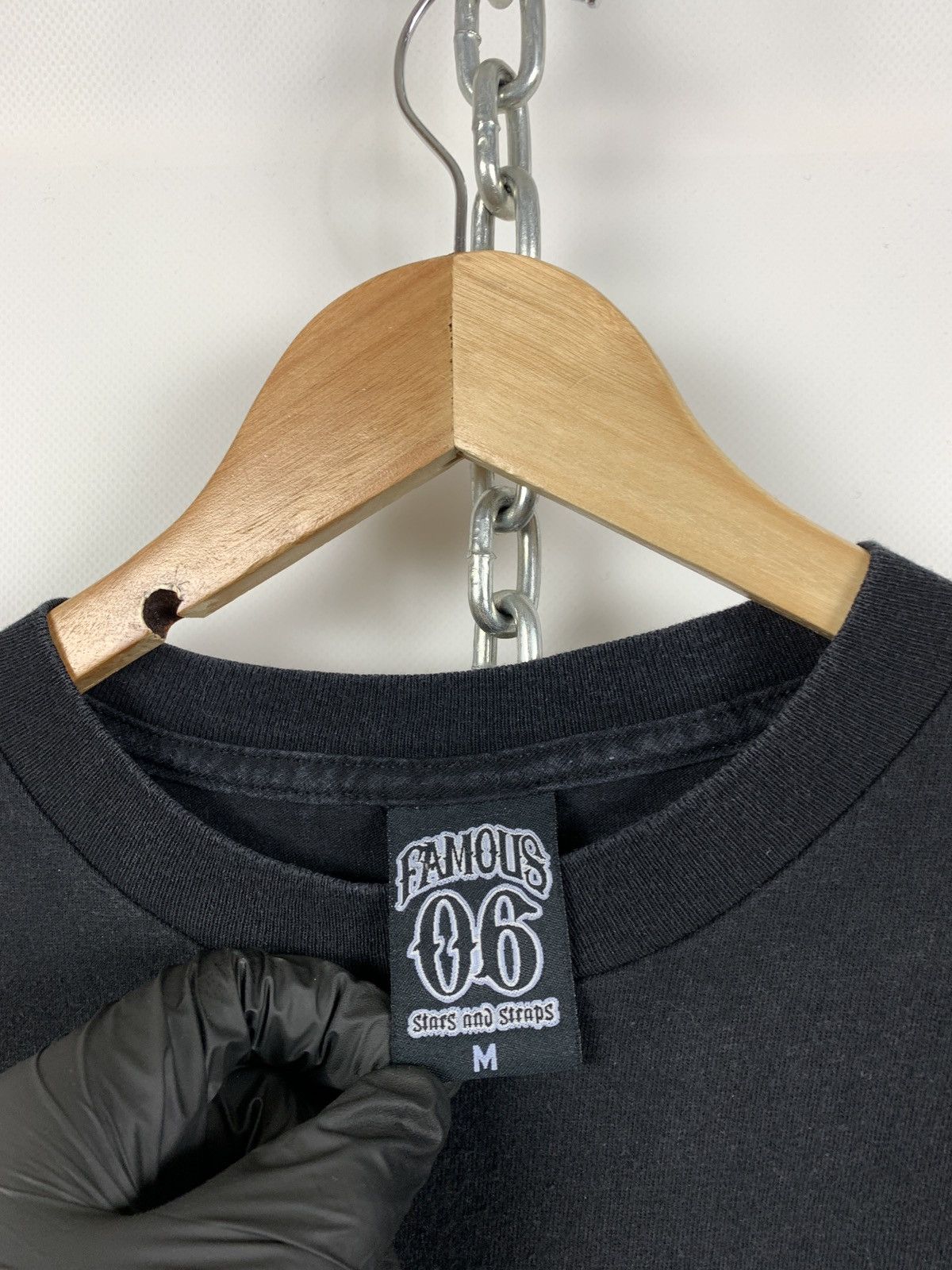 Famous Stars And Straps Vintage Famous Stars and Straps Black T-Shirt Size US M / EU 48-50 / 2 - 12 Thumbnail