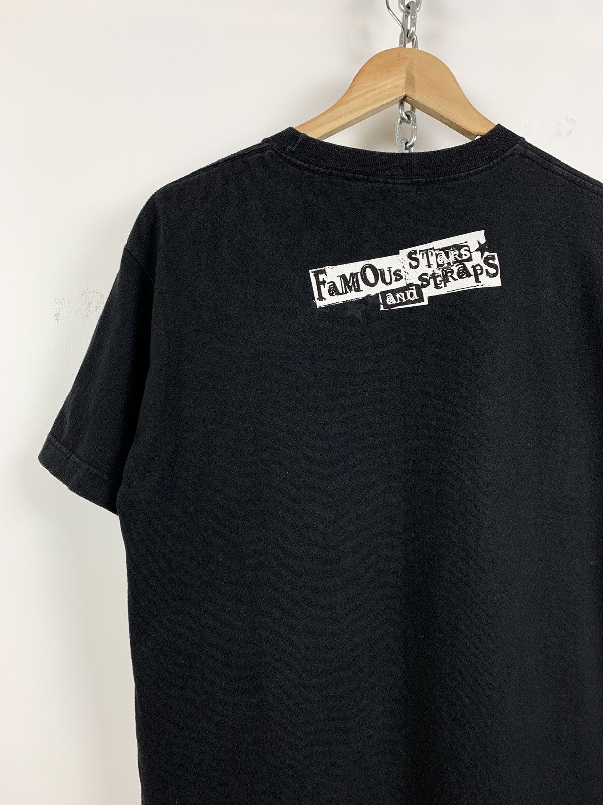 Famous Stars And Straps Vintage Famous Stars and Straps Black T-Shirt Size US M / EU 48-50 / 2 - 9 Thumbnail