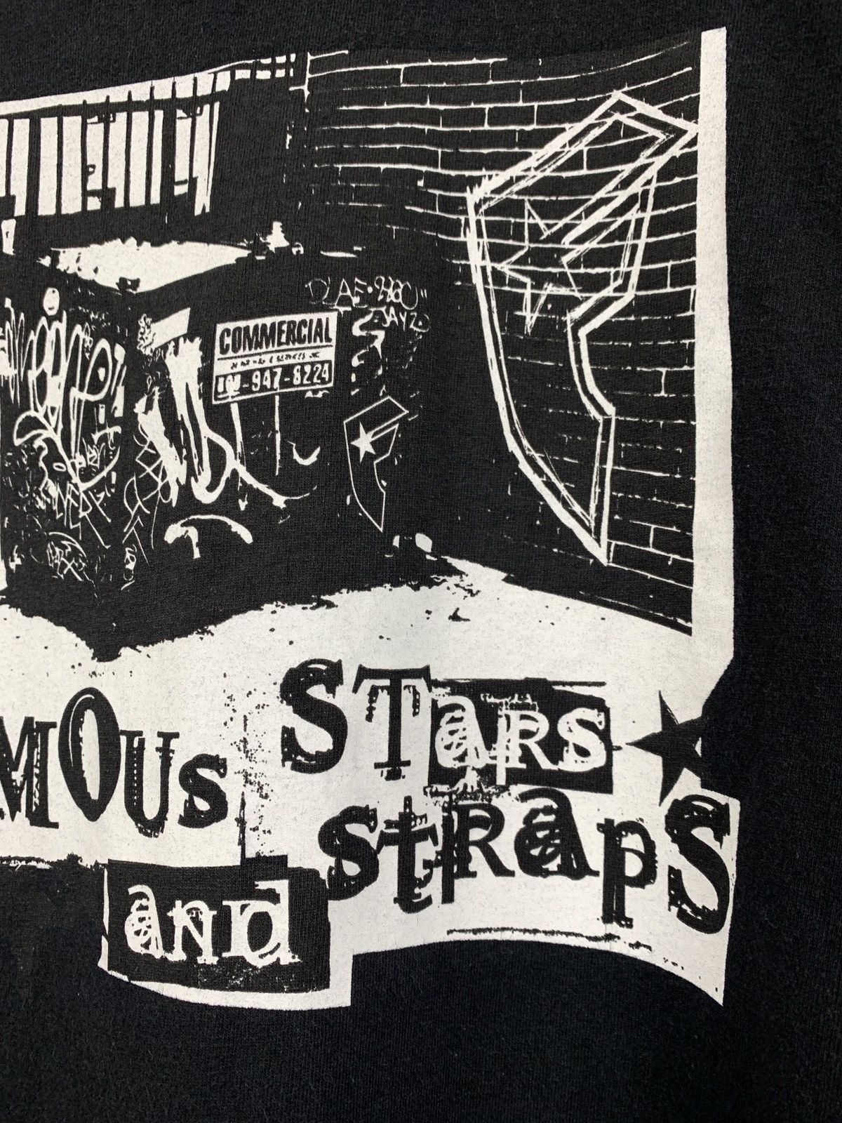 Famous Stars And Straps Vintage Famous Stars and Straps Black T-Shirt Size US M / EU 48-50 / 2 - 7 Thumbnail