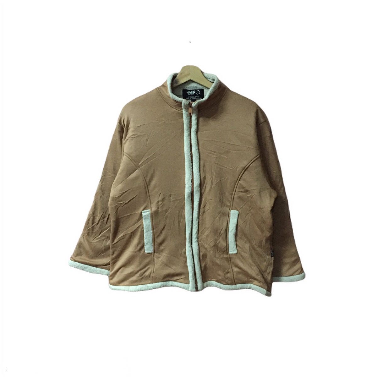 Japanese Brand Vintage 90’s Elf Lubricants And Special Fuels Jacket Zipper Size US M / EU 48-50 / 2 - 1 Thumbnail