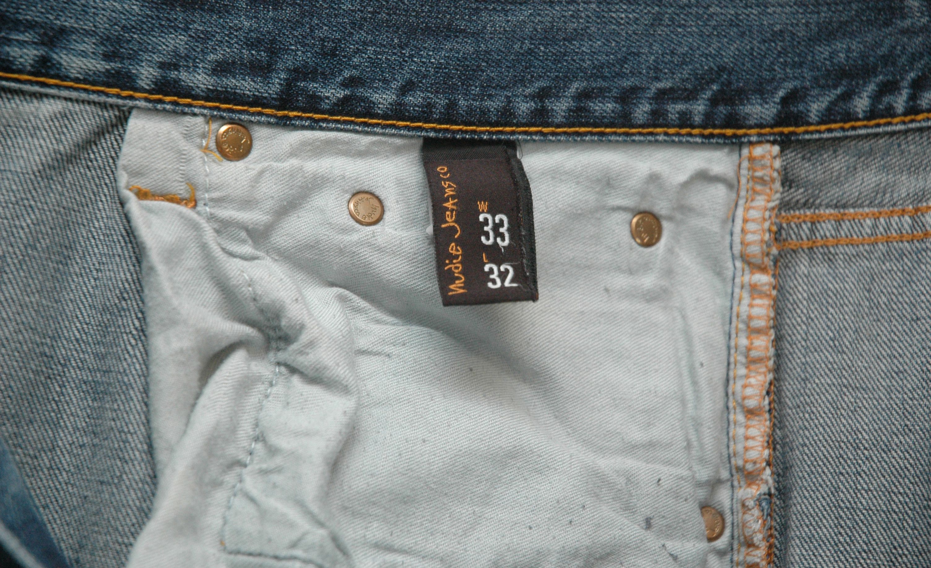 Nudie Jeans Nudie Jeans Easy Emil Blue Fall Made in Italy W33 L32 Size US 33 - 8 Thumbnail