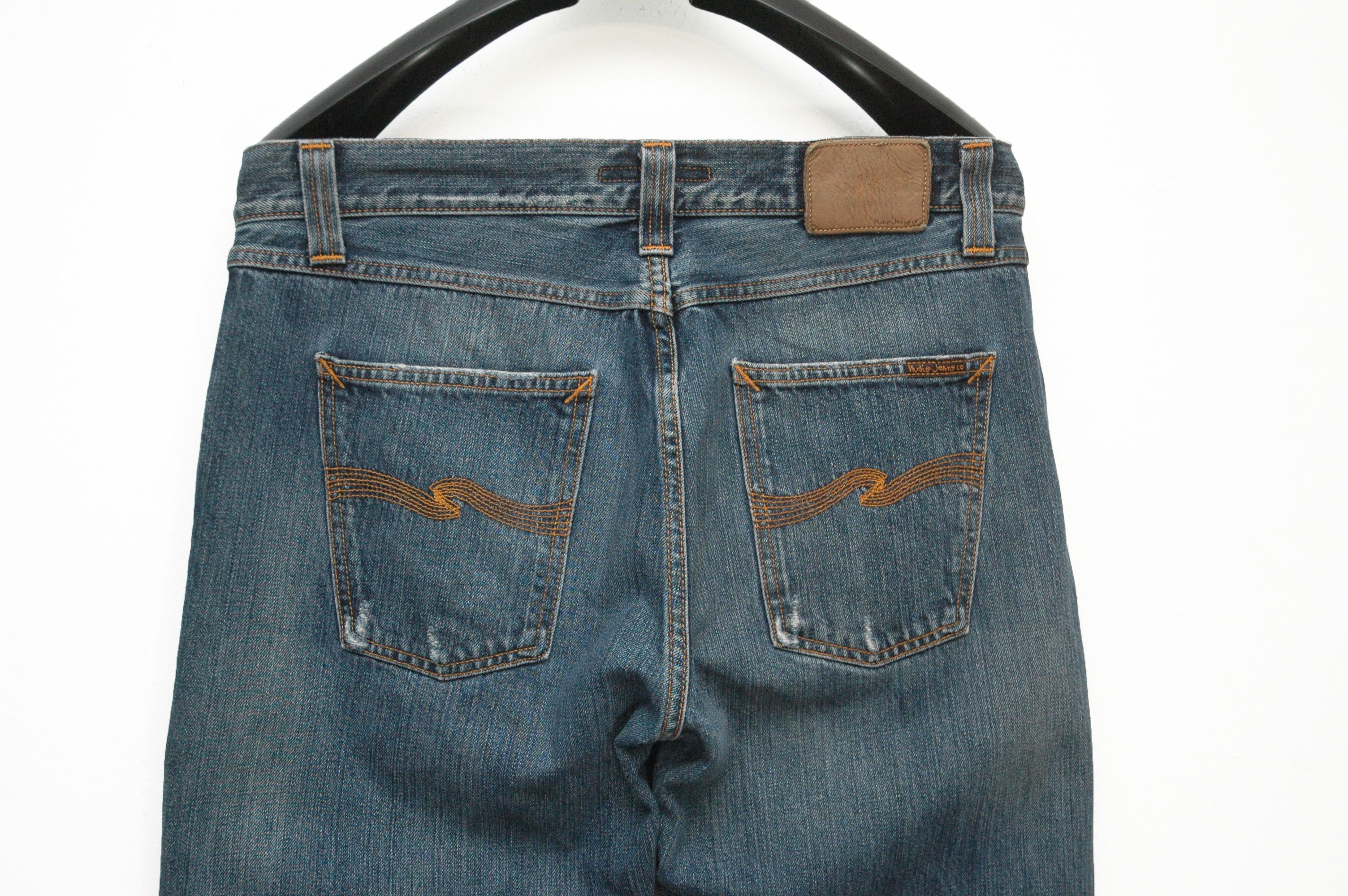 Nudie Jeans Nudie Jeans Easy Emil Blue Fall Made in Italy W33 L32 Size US 33 - 5 Thumbnail