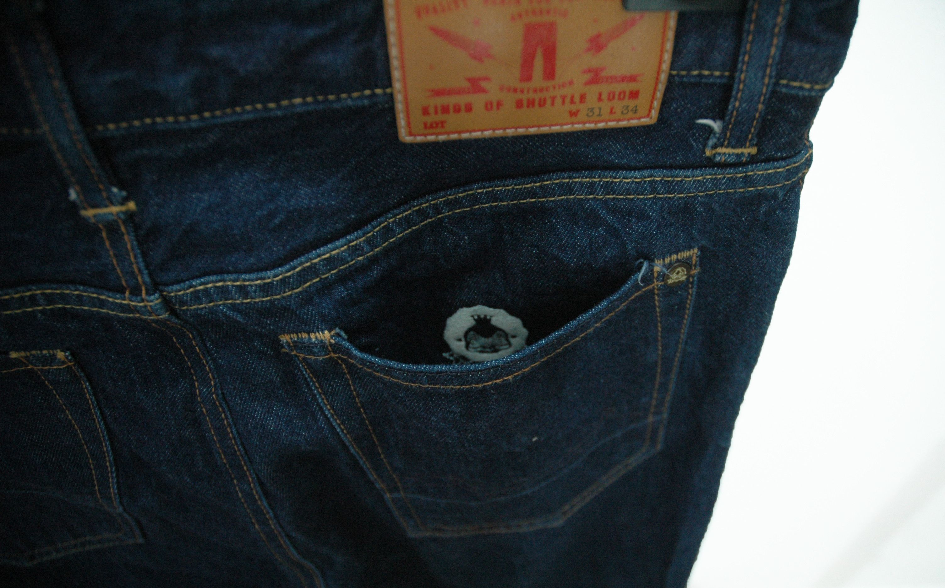 Japanese Brand × Kings Of Indigo King Of Indigo John Limited Selvedge Japanese W31 L34 Size US 31 - 9 Thumbnail