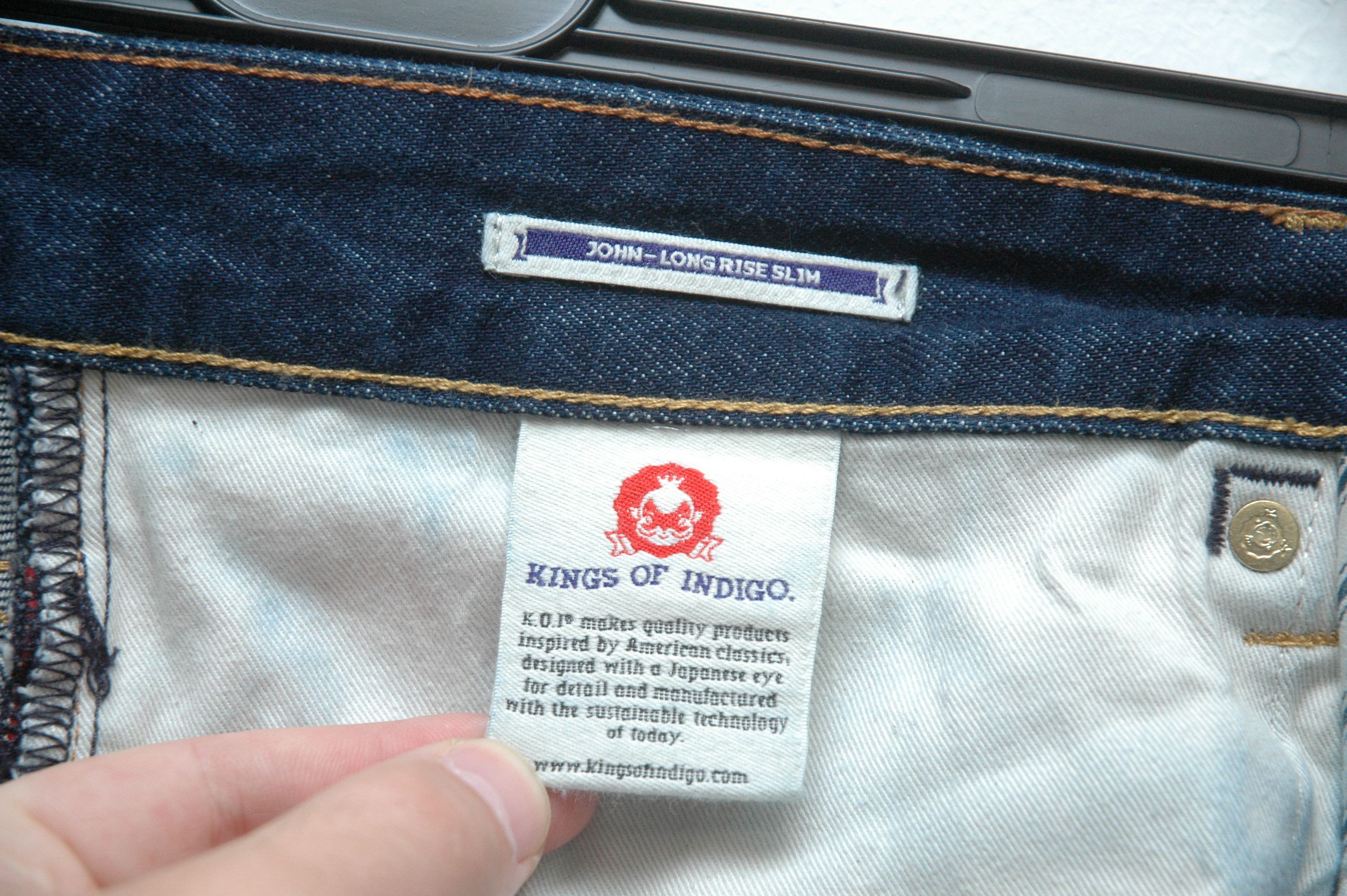 Japanese Brand × Kings Of Indigo King Of Indigo John Limited Selvedge Japanese W31 L34 Size US 31 - 10 Thumbnail