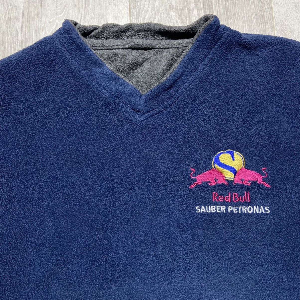 Vintage 90s Red Bull Sauber Petronas Fleece Sweatshirt