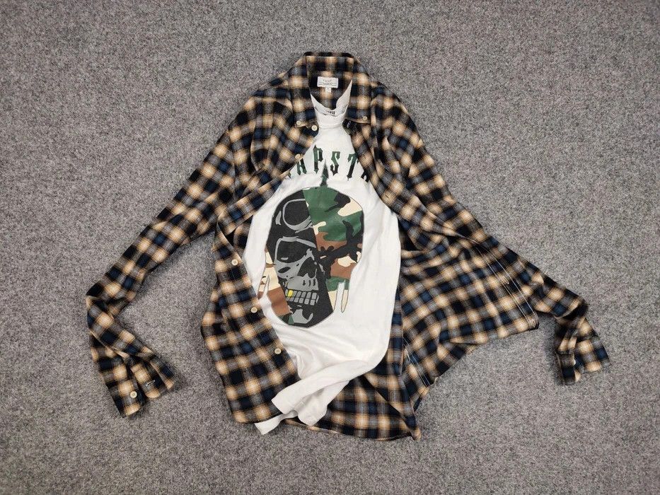 Flannel Vintage Flannel Shirt Travis Scott Style Streetwear Hype Size US M / EU 48-50 / 2 - 6 Thumbnail