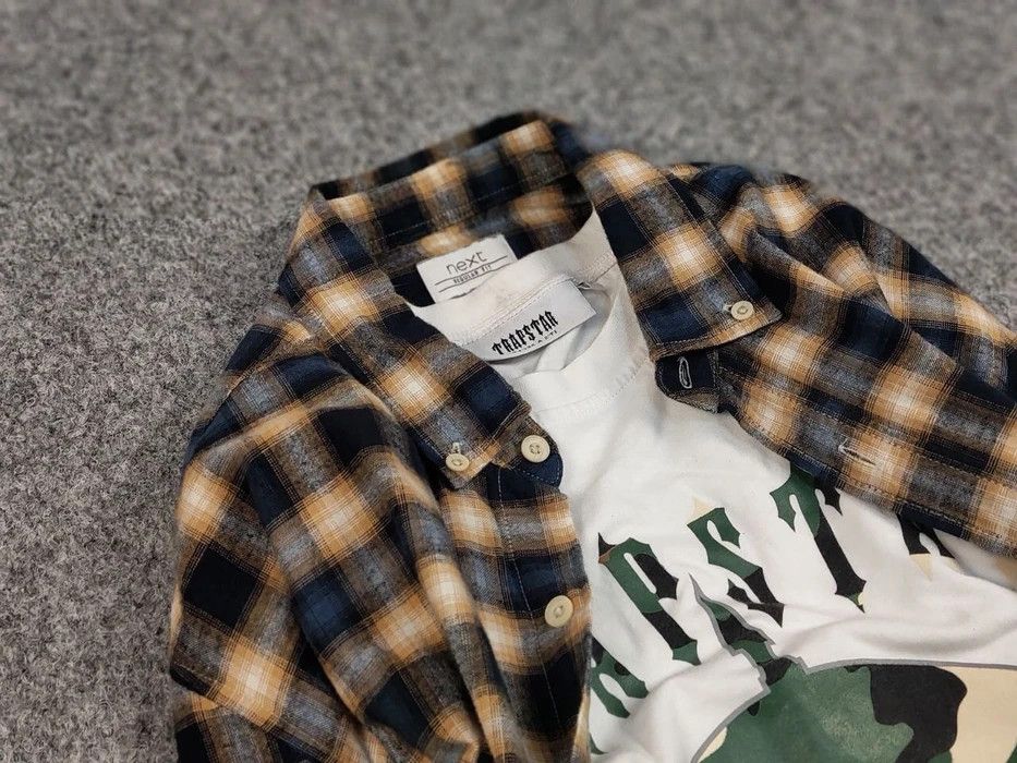 Flannel Vintage Flannel Shirt Travis Scott Style Streetwear Hype Size US M / EU 48-50 / 2 - 7 Thumbnail