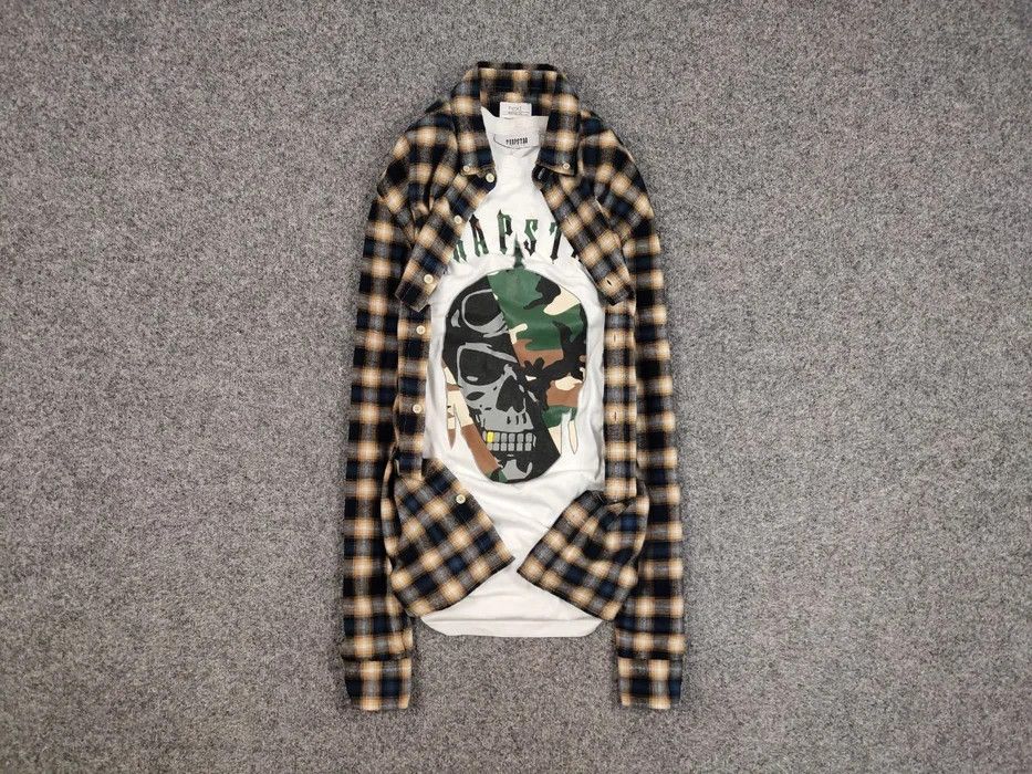 Flannel Vintage Flannel Shirt Travis Scott Style Streetwear Hype Size US M / EU 48-50 / 2 - 1 Thumbnail