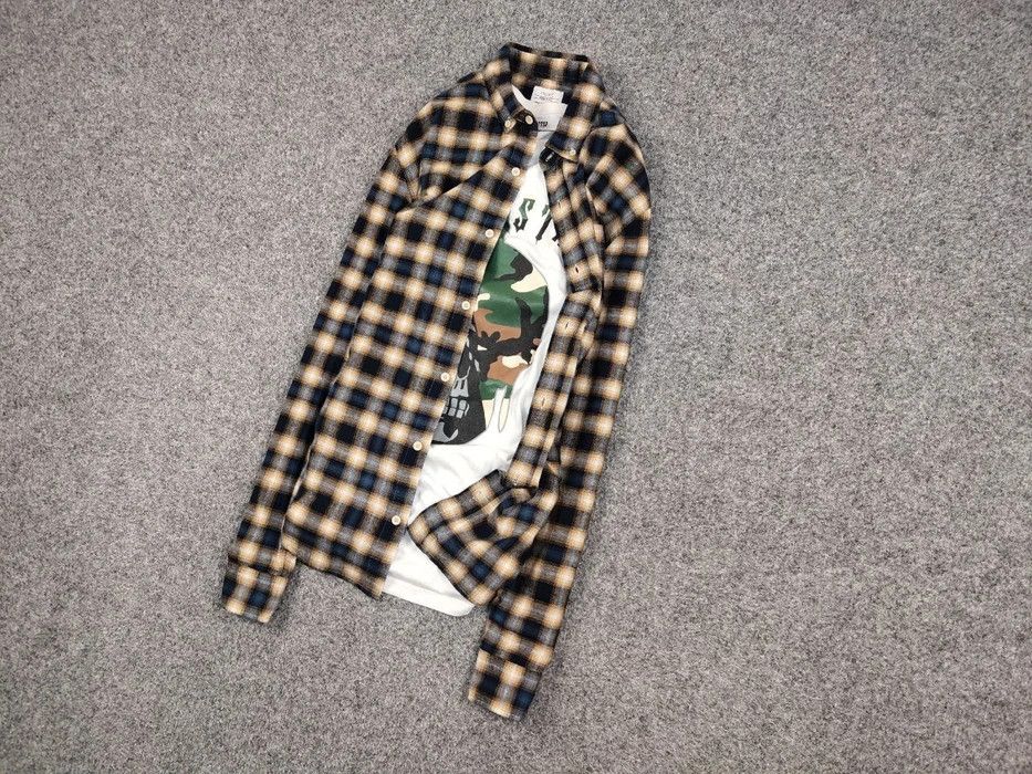 Flannel Vintage Flannel Shirt Travis Scott Style Streetwear Hype Size US M / EU 48-50 / 2 - 3 Thumbnail