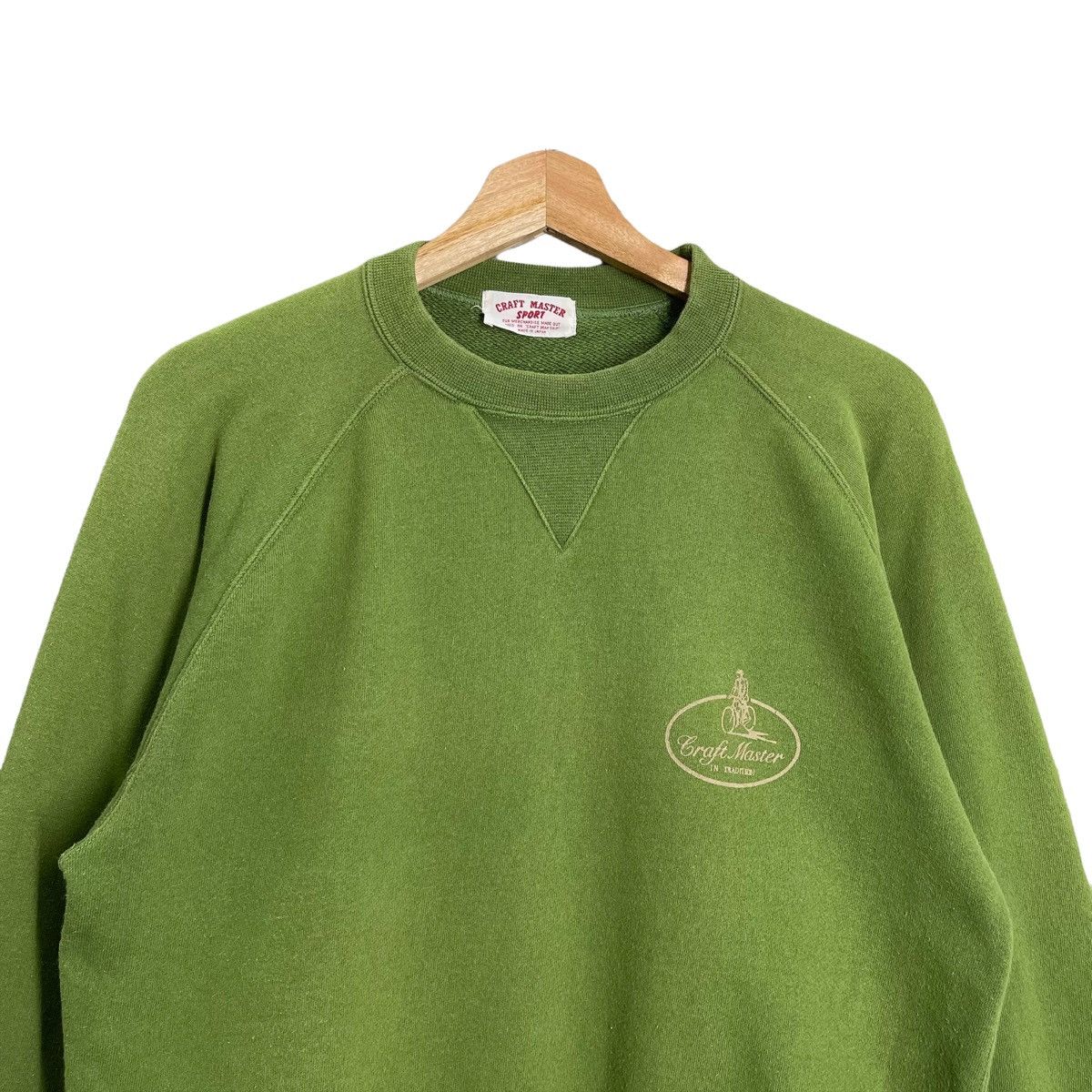 Japanese Brand 90s Craft Master Made in Japan Crewneck Sweatshirt Size L Size US S / EU 44-46 / 1 - 4 Thumbnail