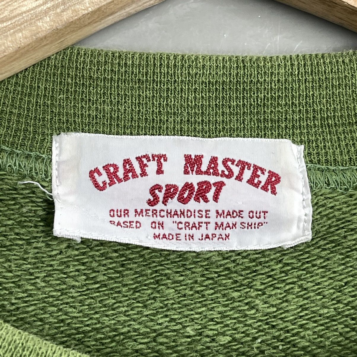 Japanese Brand 90s Craft Master Made in Japan Crewneck Sweatshirt Size L Size US S / EU 44-46 / 1 - 8 Thumbnail