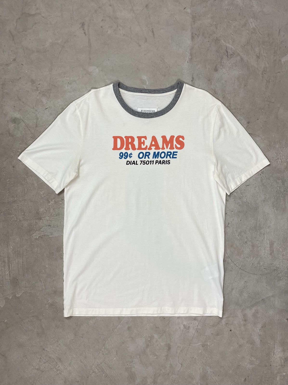 Maison Margiela Margiela “Dreams 99c Or More” T-Shirt | Grailed