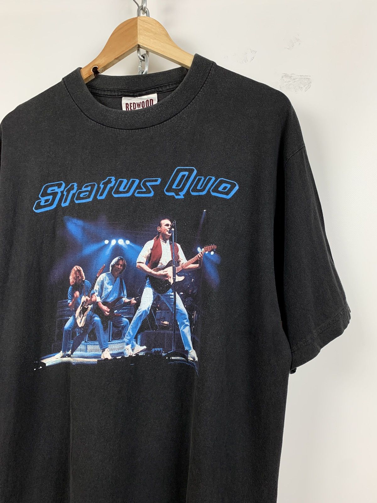 Band Tees 1996 Vintage Status Quo Can’t Stop Tour T-Shirt Size US XL / EU 56 / 4 - 4 Thumbnail