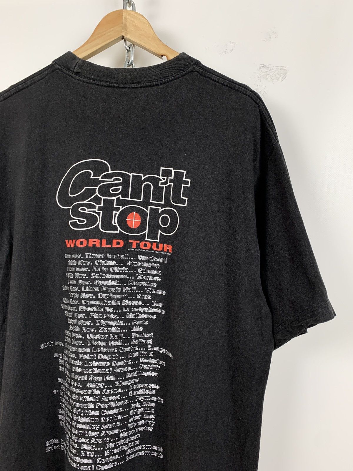 Band Tees 1996 Vintage Status Quo Can’t Stop Tour T-Shirt Size US XL / EU 56 / 4 - 6 Thumbnail