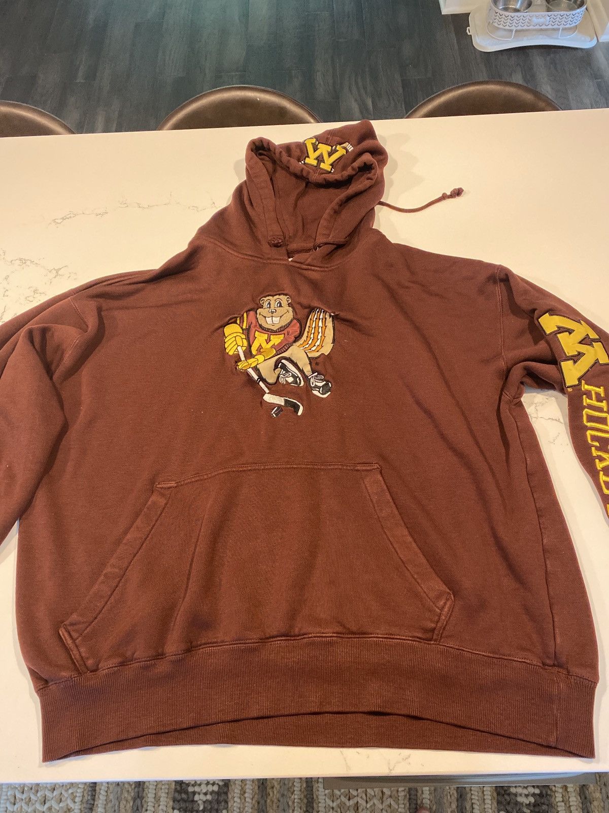 Maillot De Basketball Vintage Minnesota Gophers #21 - Taille 44 L - Joueur Voshon Lenard - Pièce Rare