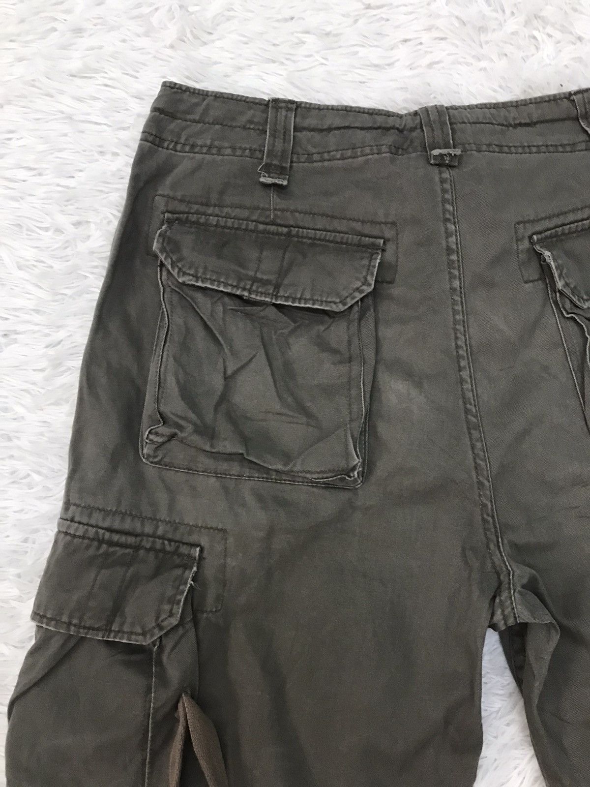 Japanese Brand Real Cruch Clothing 986 Bondage Cargo Pant Size US 34 / EU 50 - 15 Thumbnail