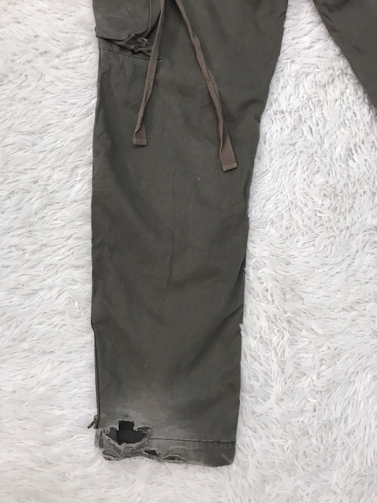 Japanese Brand Real Cruch Clothing 986 Bondage Cargo Pant Size US 34 / EU 50 - 10 Thumbnail