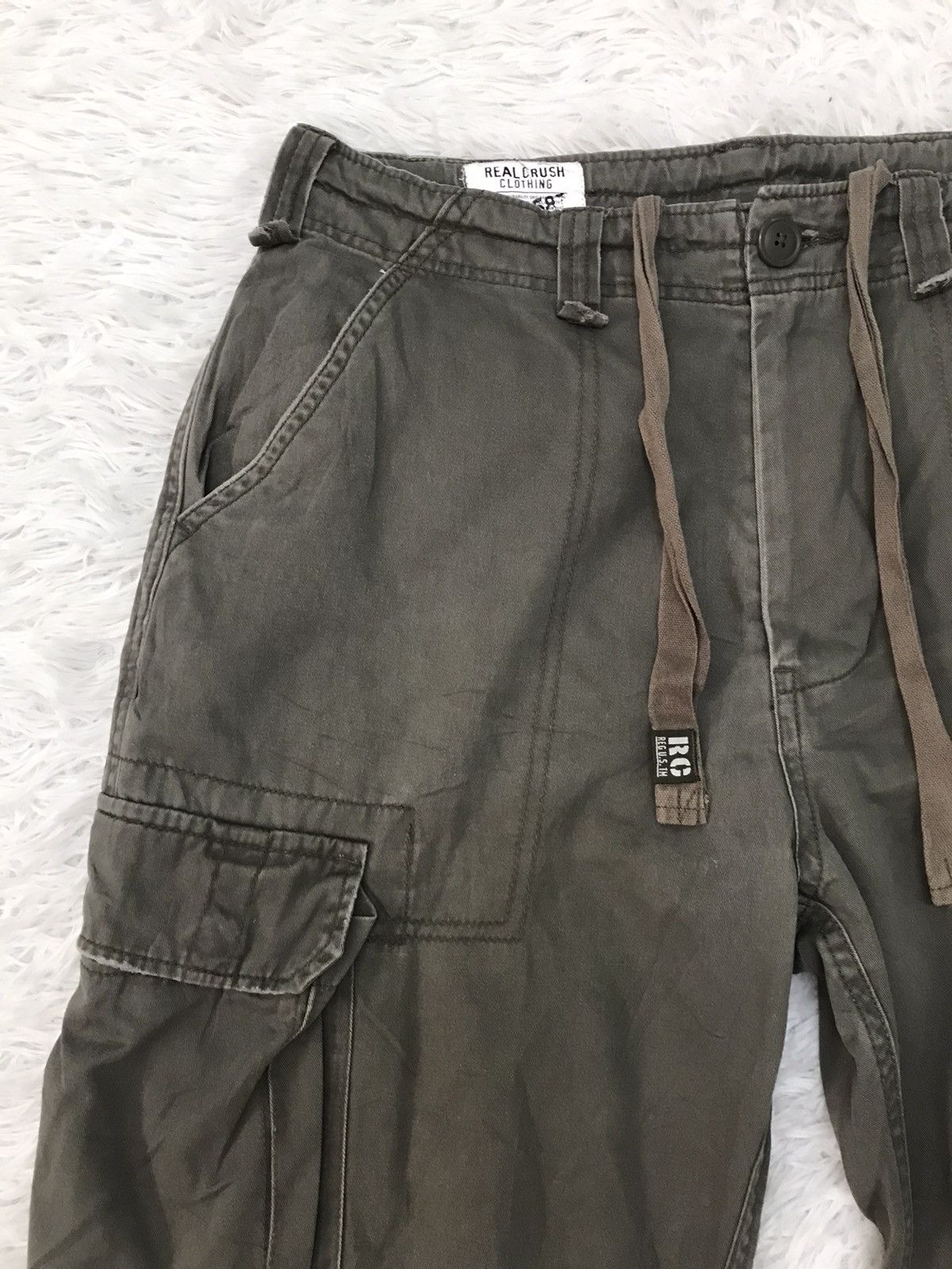 Japanese Brand Real Cruch Clothing 986 Bondage Cargo Pant Size US 34 / EU 50 - 8 Thumbnail