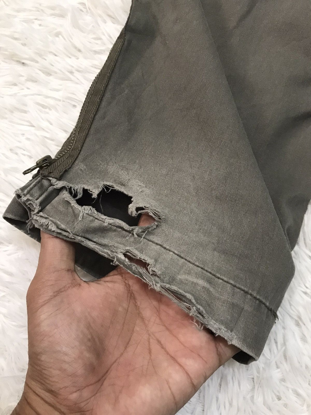Japanese Brand Real Cruch Clothing 986 Bondage Cargo Pant Size US 34 / EU 50 - 16 Thumbnail