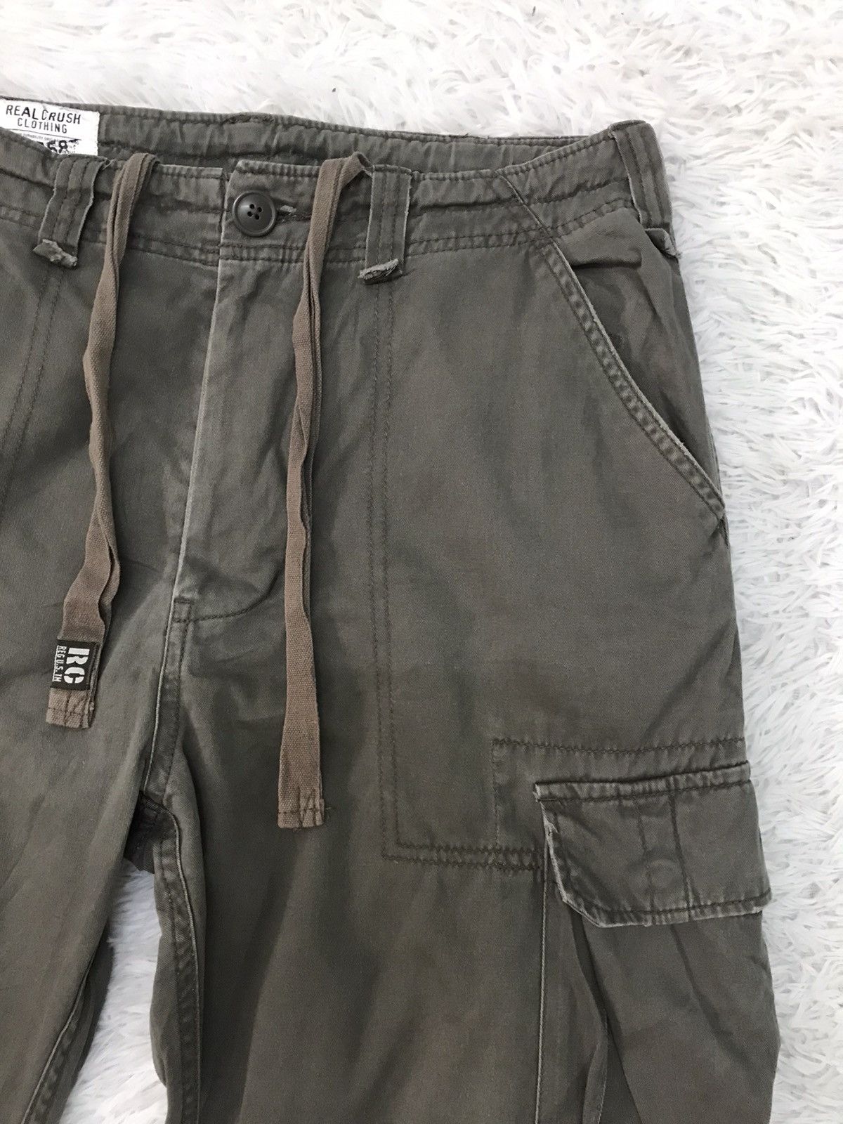 Japanese Brand Real Cruch Clothing 986 Bondage Cargo Pant Size US 34 / EU 50 - 7 Thumbnail