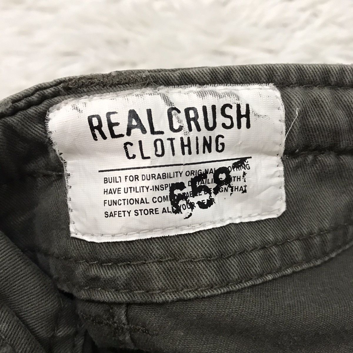 Japanese Brand Real Cruch Clothing 986 Bondage Cargo Pant Size US 34 / EU 50 - 24 Thumbnail