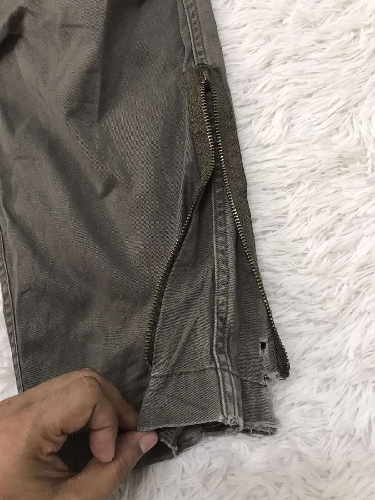 Japanese Brand Real Cruch Clothing 986 Bondage Cargo Pant Size US 34 / EU 50 - 18 Thumbnail