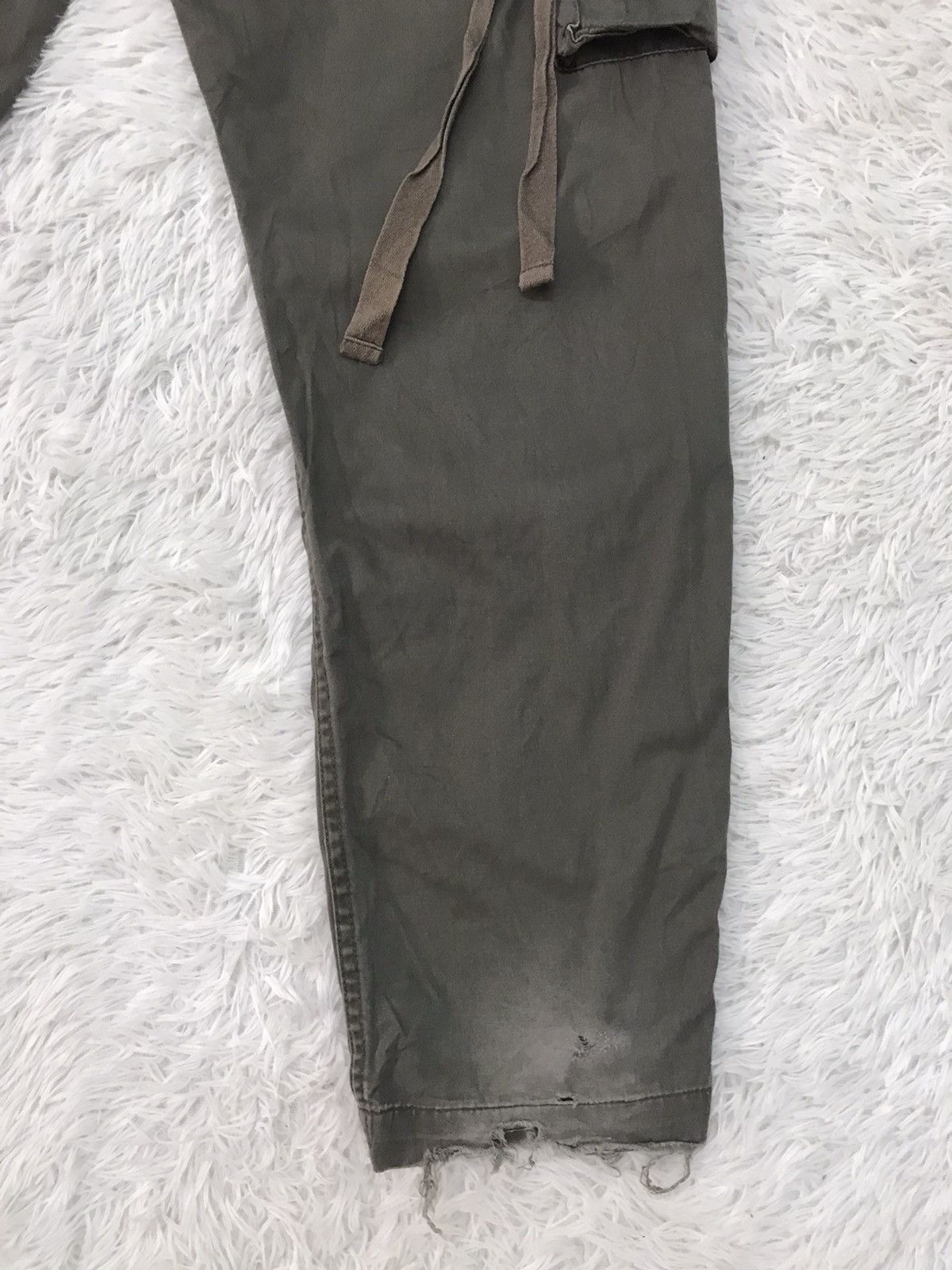 Japanese Brand Real Cruch Clothing 986 Bondage Cargo Pant Size US 34 / EU 50 - 11 Thumbnail