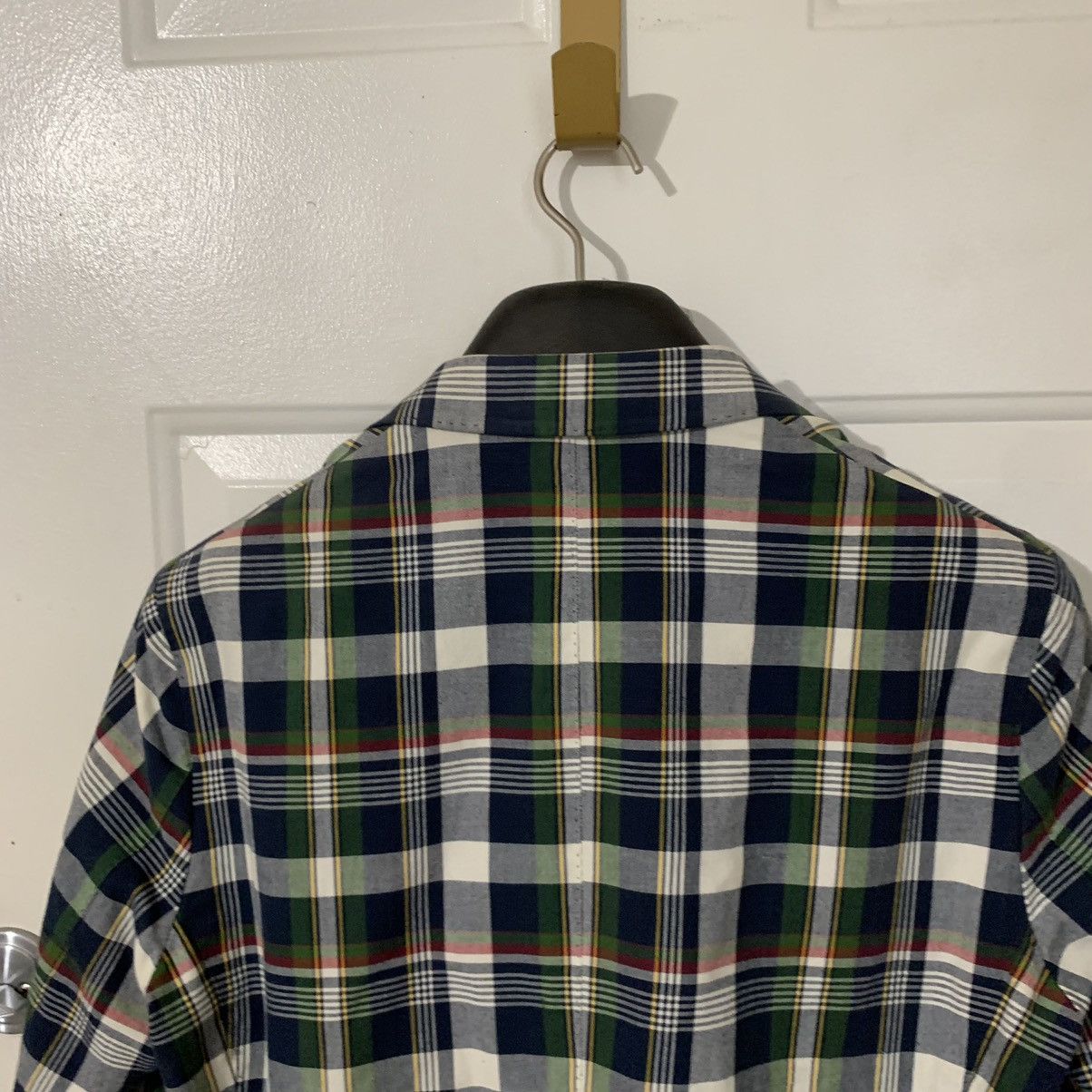 Brooks Brothers Red Fleece Plaid 2 Btn Dbl vent Blazer(Sample Item) Size 40R - 11 Thumbnail