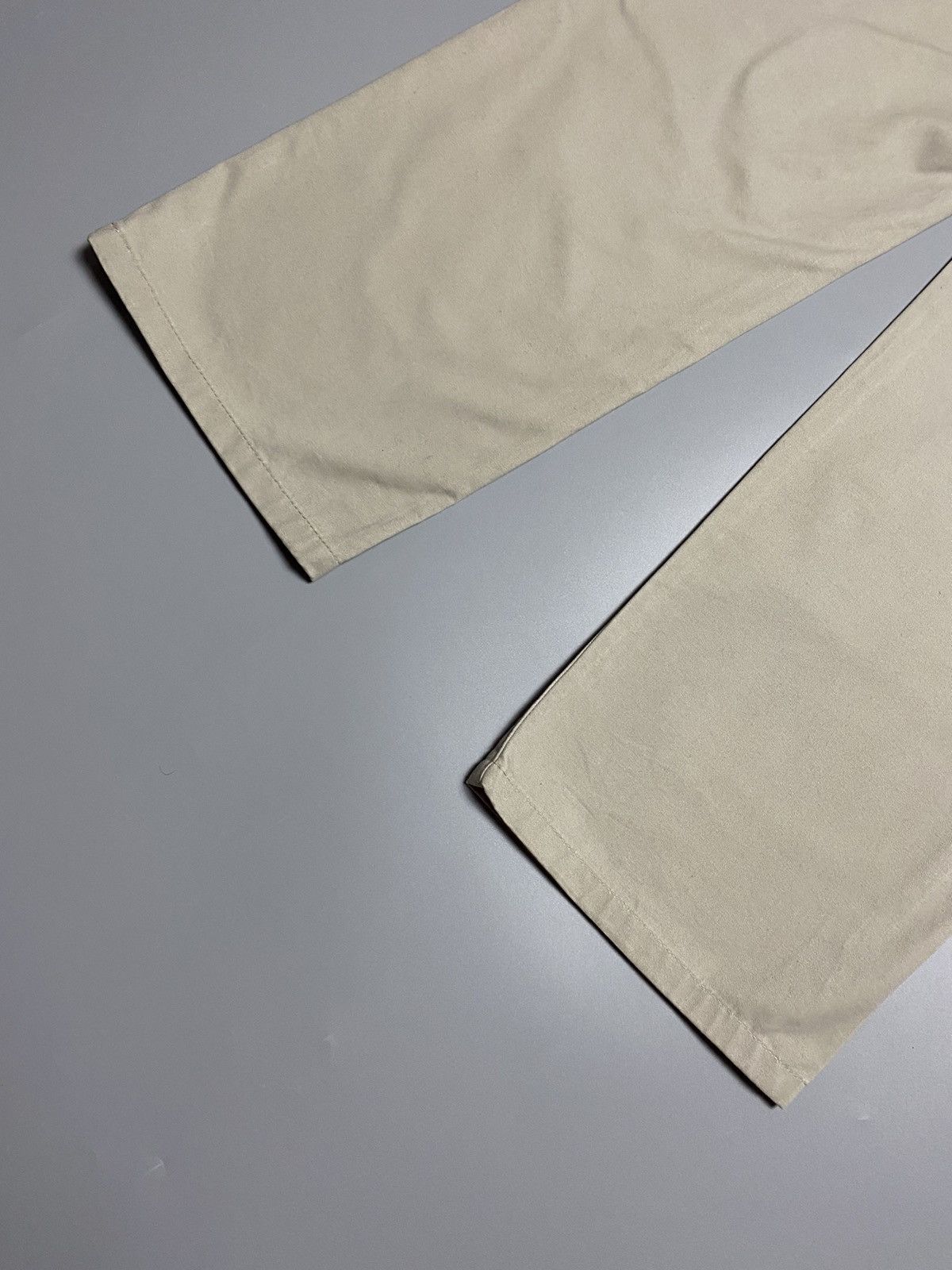 Vintage × Yves Saint Laurent YSL vintage big embroidered logo chino pants rare 90s sand Size US 30 / EU 46 - 12 Thumbnail