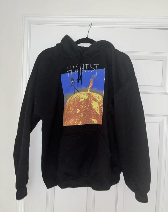 Travis Scott Travis Scott Black Highest In The Room Sun Hoodie