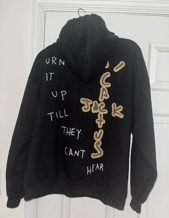 Travis Scott Travis Scott Black Highest In The Room Sun Hoodie